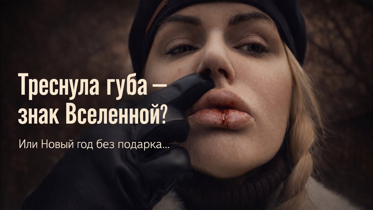 Знаки Вселенной: губа, шея и Новый год без подарка