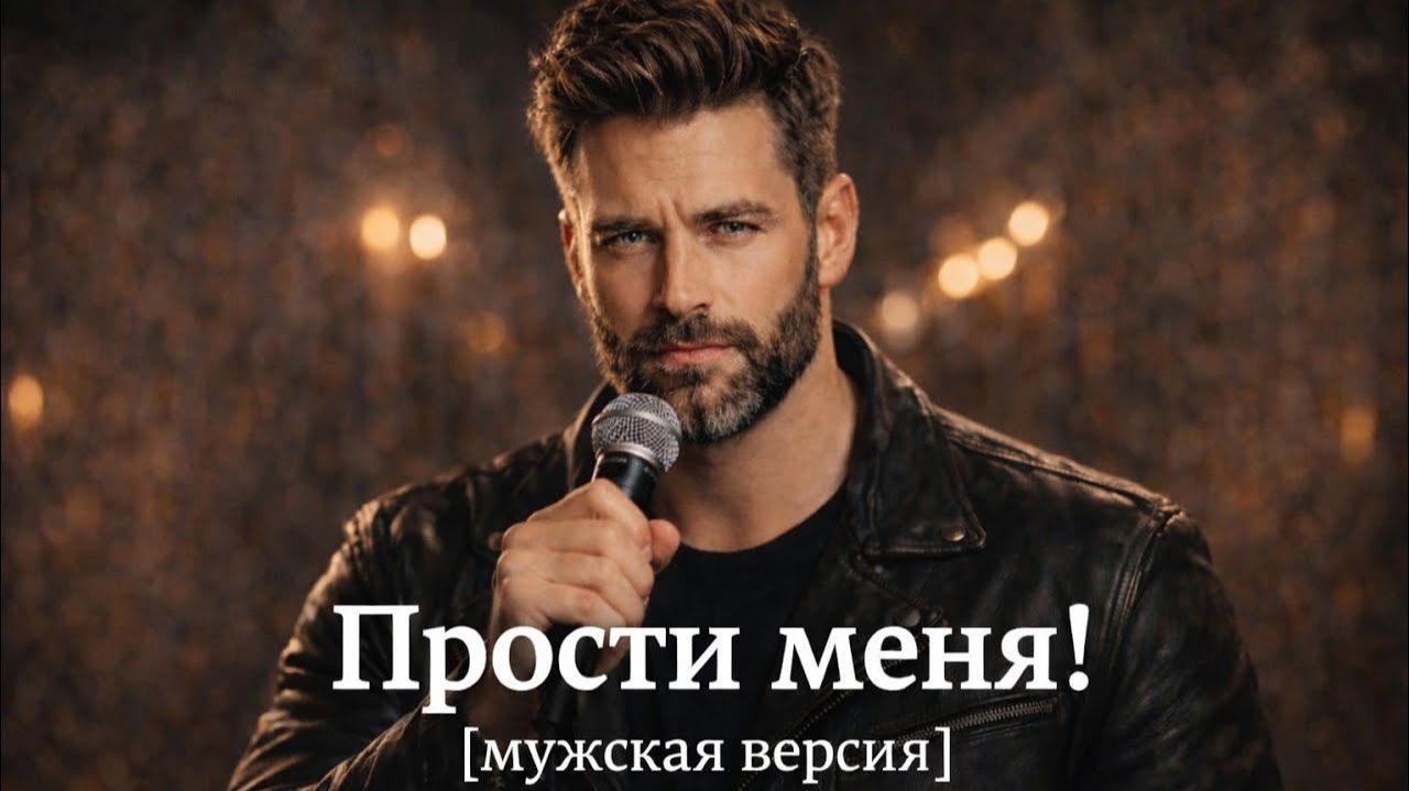Прости меня мужская версияАвтор слов Яна Платонова [get-save.com]