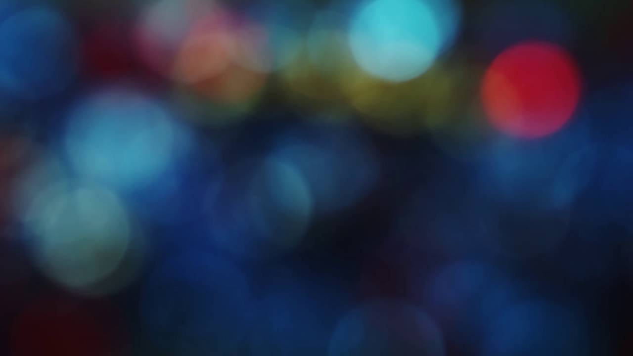 ФУТАЖ Цветное боке - Footage Color bokeh