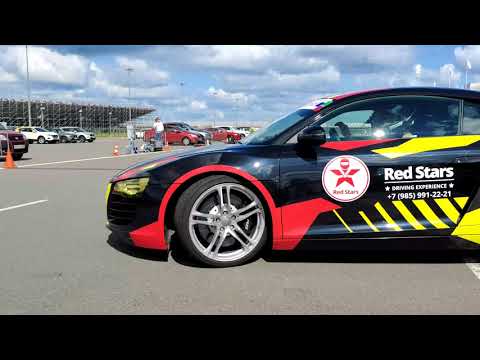 MoscowRaceWay Start track day R8 V8 время круга 2.14