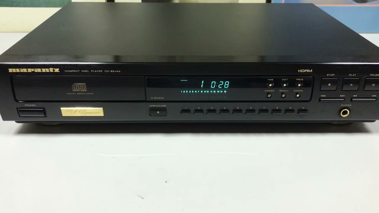 Marantz CD-63 MKII K.I. Signature