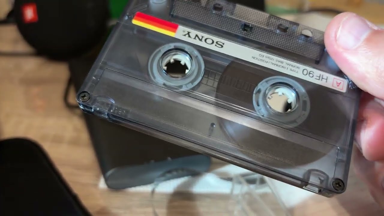VHS пленка в аудиокассете? Проверяем работоспособность!