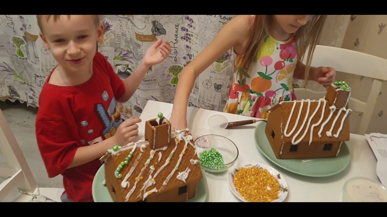 Пряничные домики из Ikea - VINTERSAGA gingerbread house.