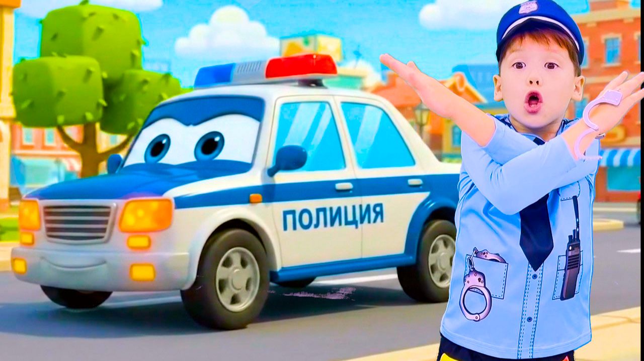 Синий трактор Развивающие мультики для детей Песенки про машинки детям Ремонт трактора Брозаврики