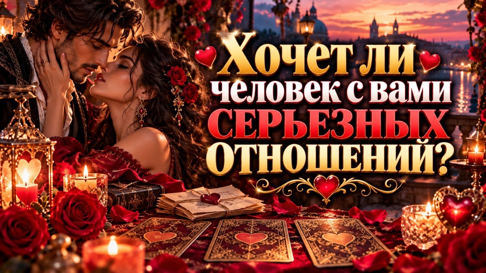 Хочет ли человек с вами серьезных отношений? Гадание пасьянс Tarot Reading