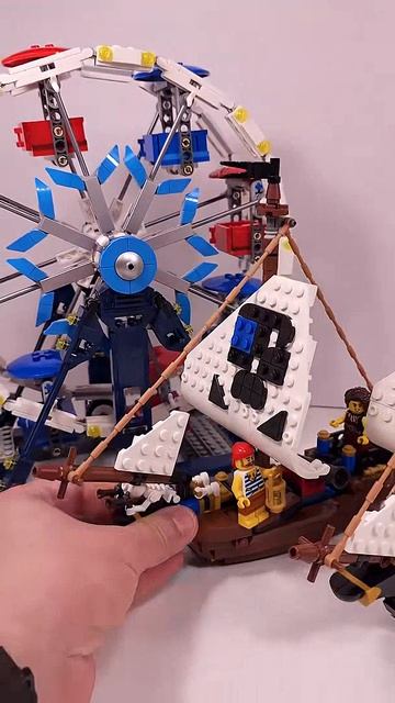 LEGO Creator Двойные корабли 31387 против Культового колеса обозрения 31389