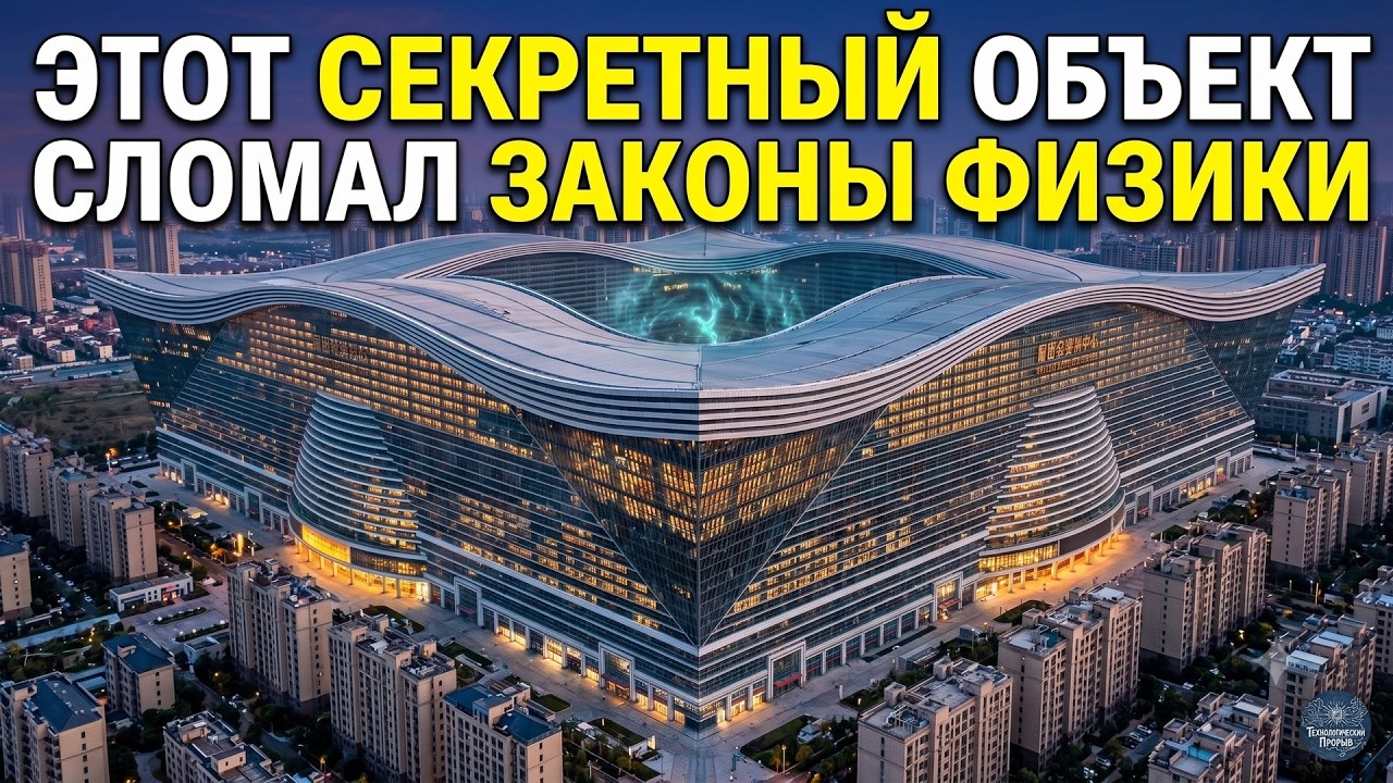 Они построили самый большой объект в мире чтобы спрятать там океан?