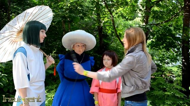 Интервью с косплеерами УНЕСЁННЫЕ ПРИЗРАКАМИ  Epic Con Москва  Studio Ghibli Cosplay Russia