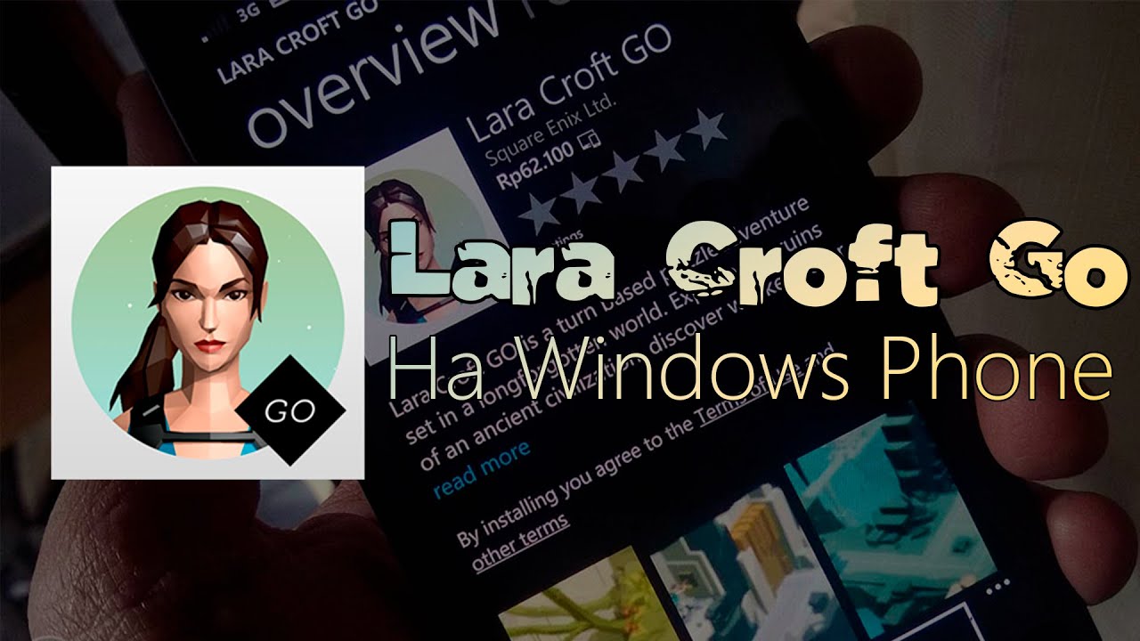 Обзор игры Lara Croft Go на Windows Phone 8.1  Как бесплатно установить