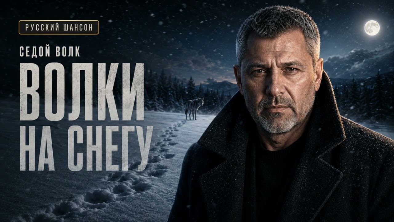 СЕДОЙ ВОЛК — ВОЛКИ НА СНЕГУ | Русский шансон 2026