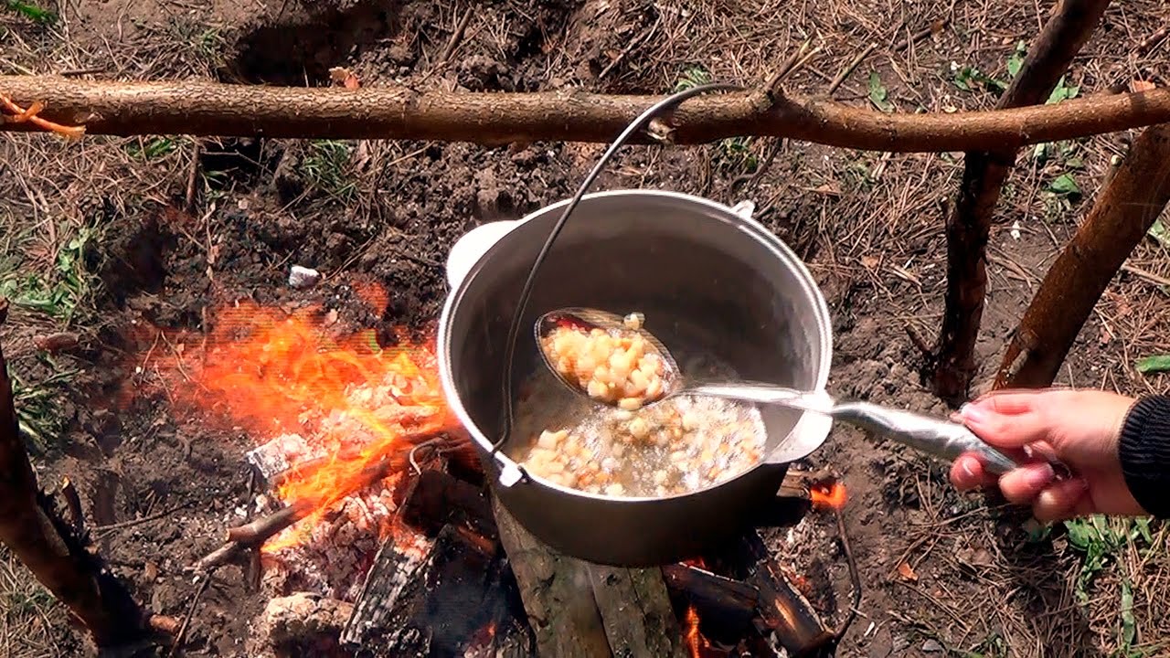 Каша на костре просто и ОчВкусно!