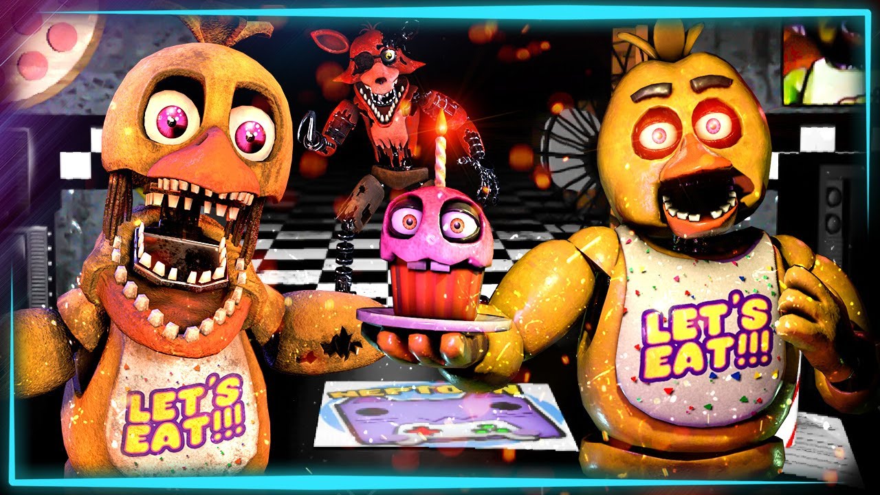 ЭТИ КУРИЦЫ ТОЛПОЙ НАПАЛИ НА НЕПТУНА!  FNAF One Night at Chica REMAKE