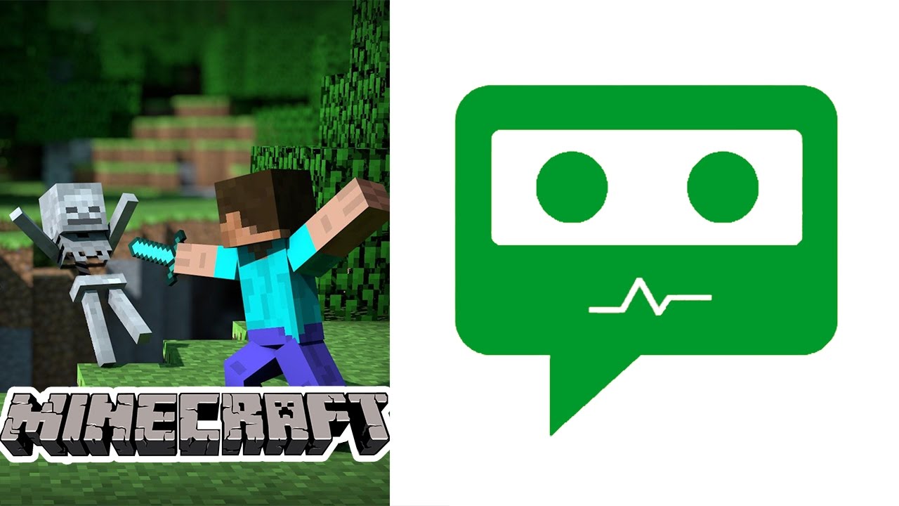 Бот Максим играет в Minecraft