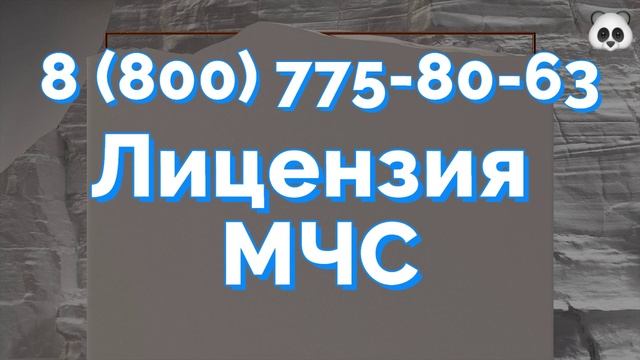 Список лицензий МЧС