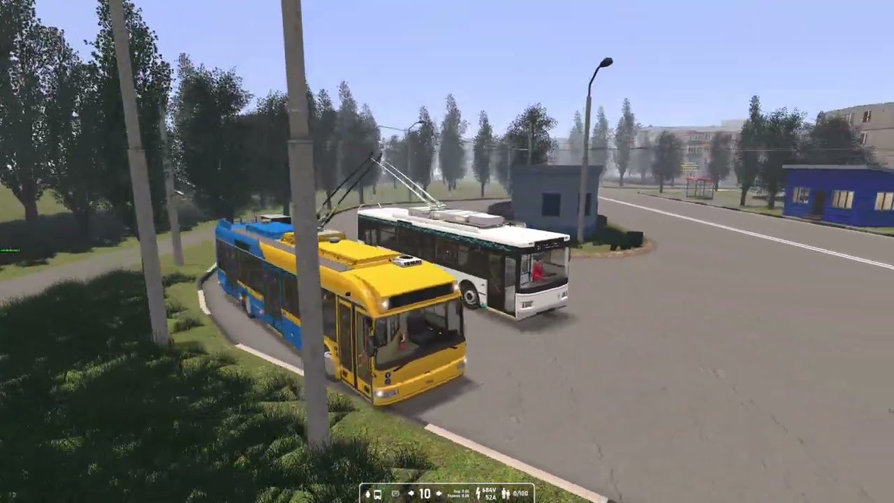 НАГЛЫЙ ИГРОККатаюсь по 11 маршруту На карте БалакавоGarrys mod