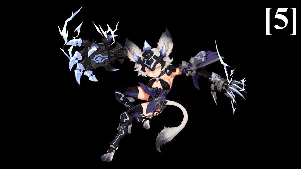 Тыкаю Dragon Nest. Сюжет кошкодевочки и все такое