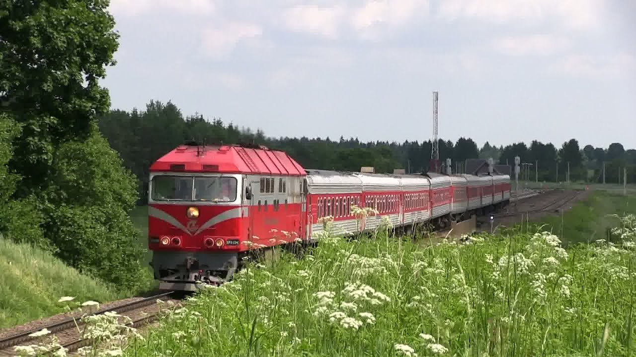 ТЭП70-0346 со скорым поездом  TEP70-0346 with a passenger train
