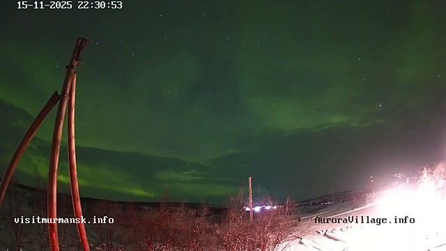 Видео с веб-камер из Аврора Вилладж 15.11.25 г. Северног телеграмм канал https:t.meAurora_Russia