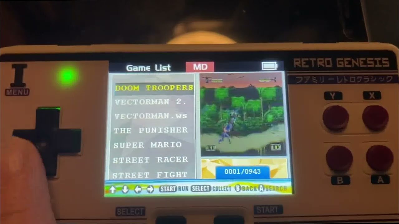 Пример превьюшек в списке игры retro genesis port 3000 для статьи в Дзен