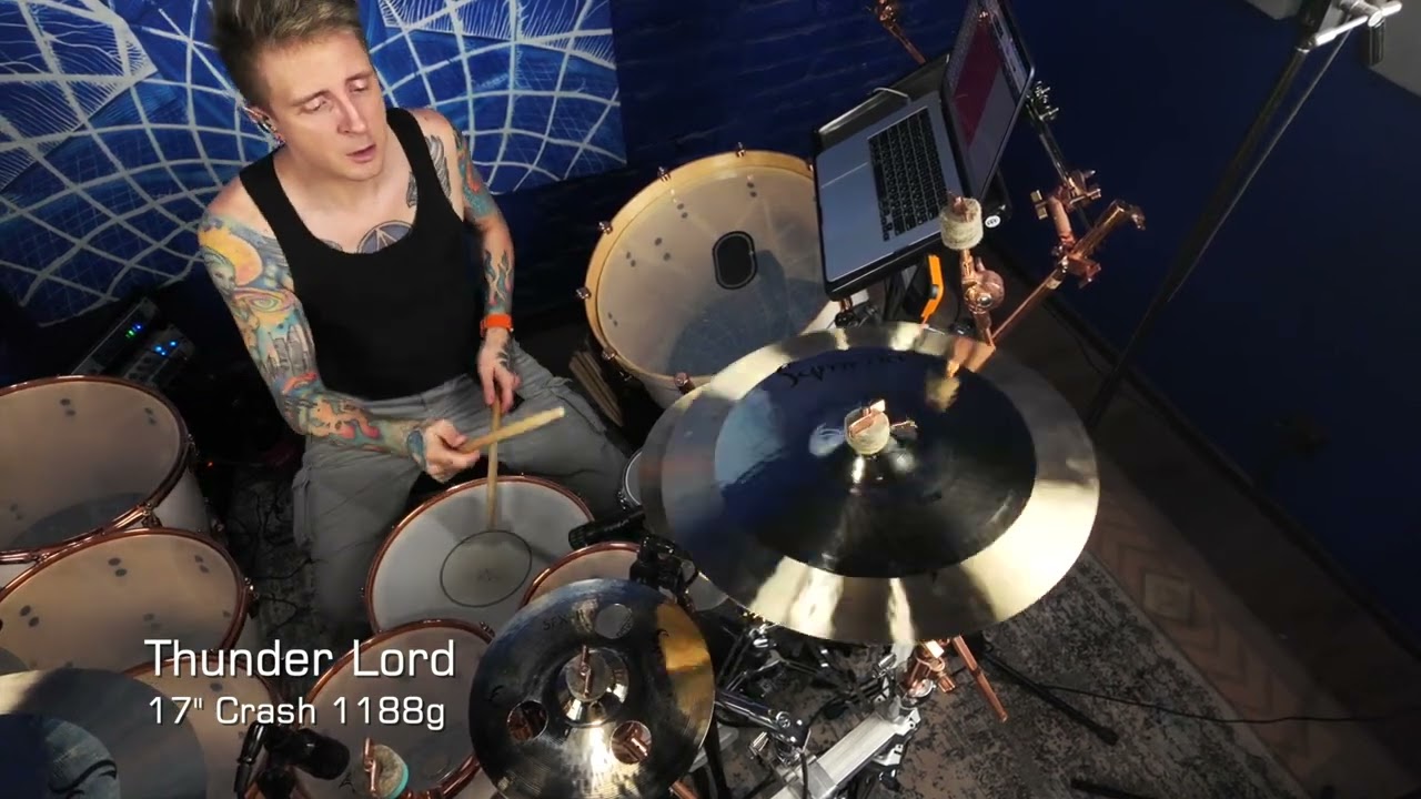 Обзор тарелки Thunder Lord 17 crash 1188g от Symrna Cymbals