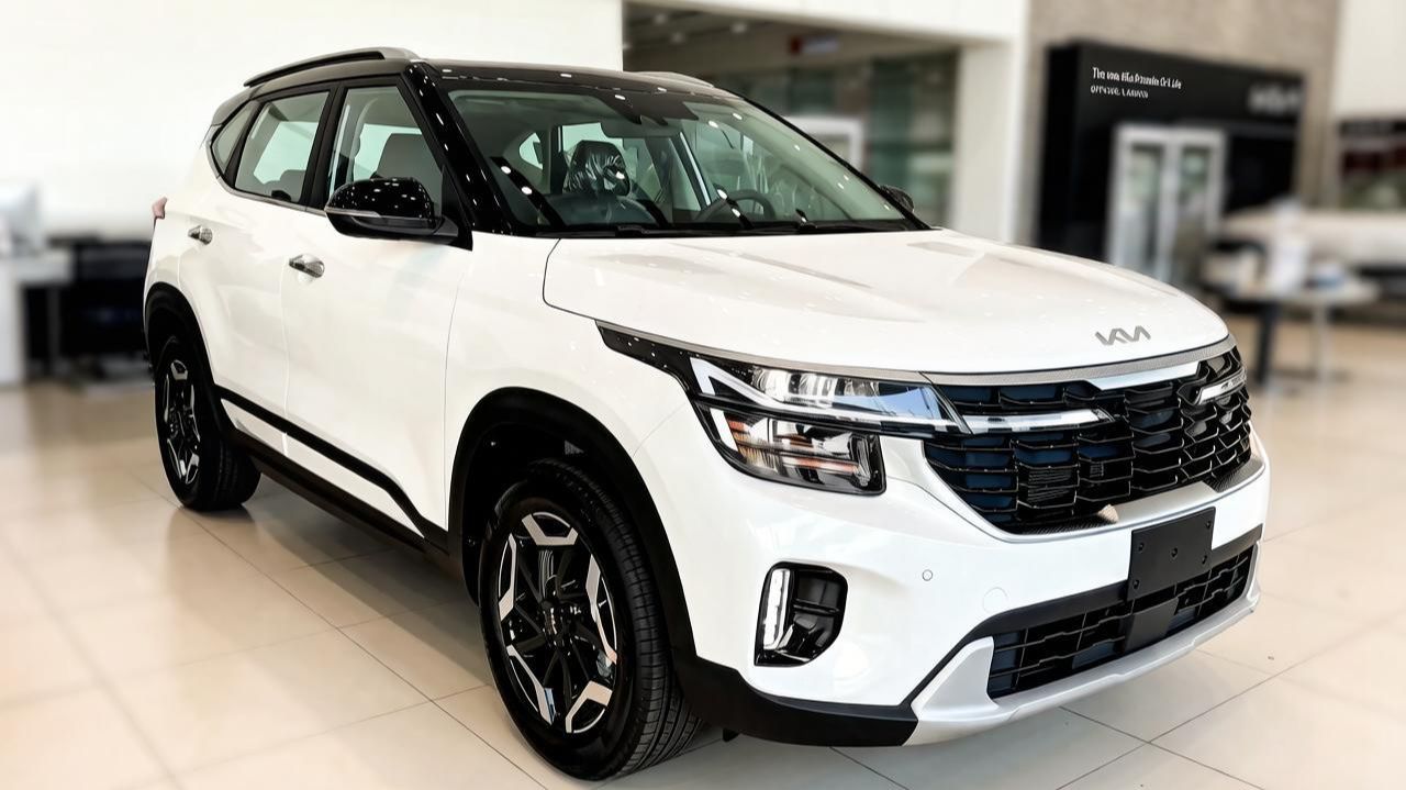 KIA SELTOS 2026 года 2-литровый атмосферный 4-цилиндровый мотор мощностью 147 л.с. Обзор автомобилей