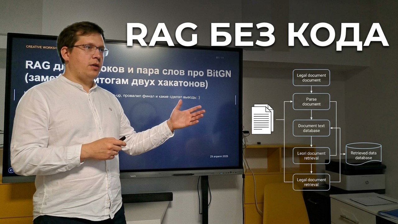 RAG для юрдоков и системное мышление для управления AI - Виталий Покровский. Creative Workshop#20
