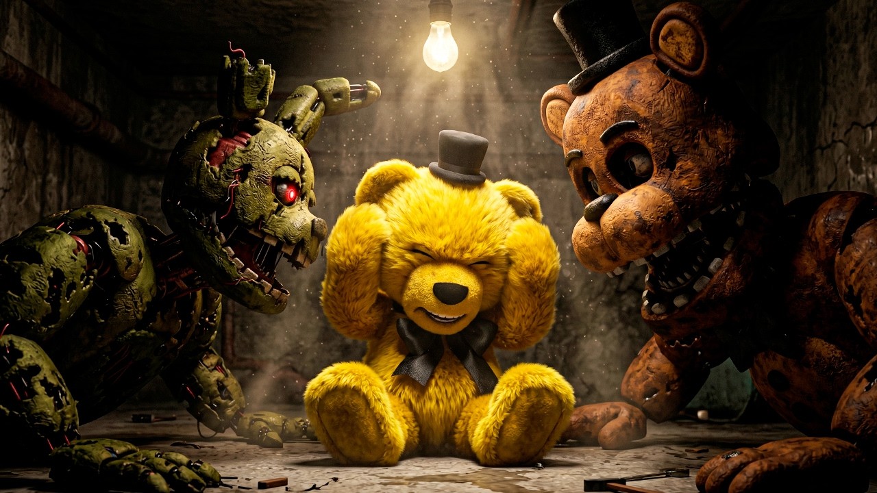 Спрингтрап Кошмарный Аниматроник  FNAF Nightmare Animatronic