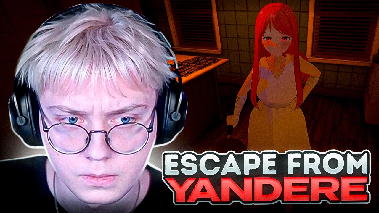ДРЕЙК УБЕГАЕТ от АНИМЕ-ЖЕНЩИНЫ в Escape From Yandere  Хоррор