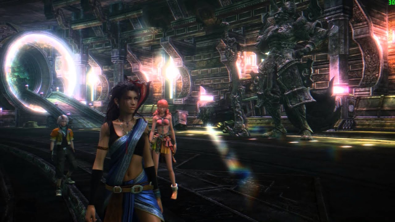 Final Fantasy XIII Улучшенное освещение