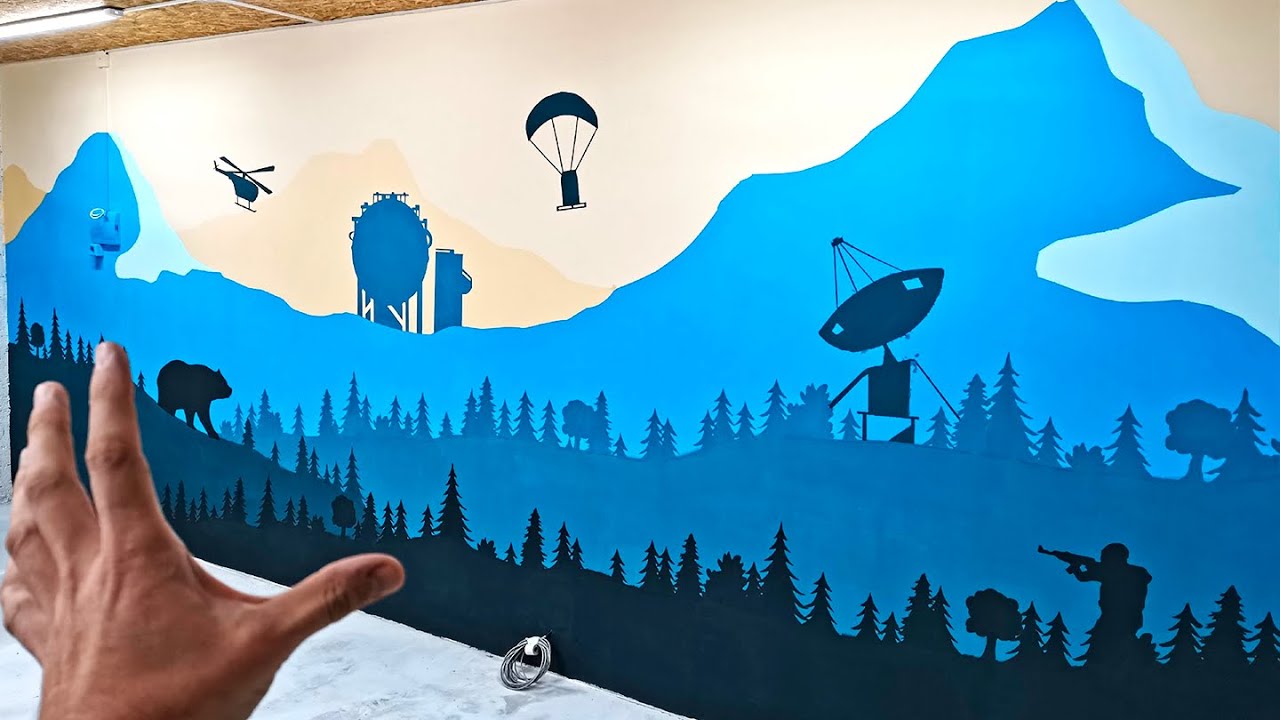 Граффити в стиле RUST  Graffiti in RUST style