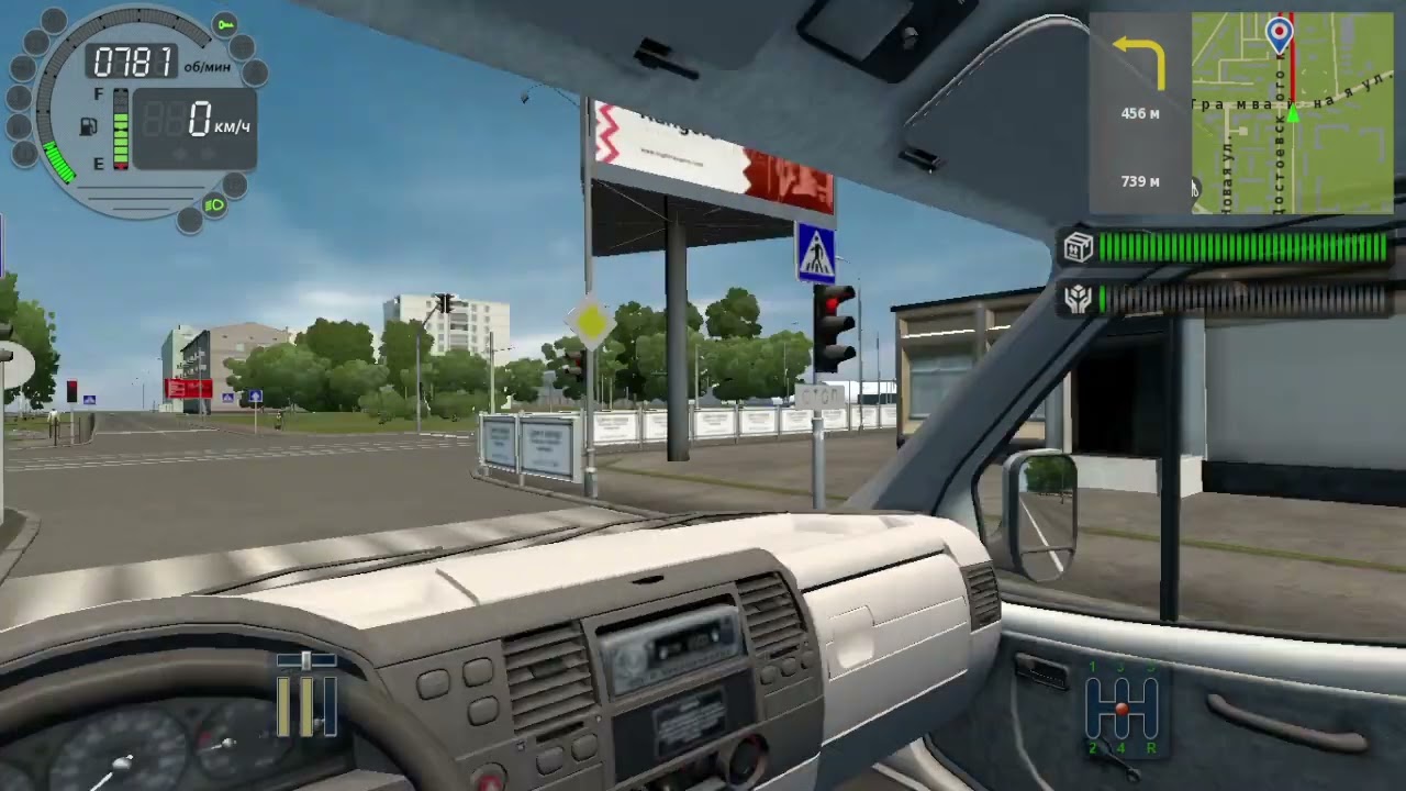 67 City Car Driving 479 м Новая - Ботаническая 1.573 км Достоевского - Трамвайная