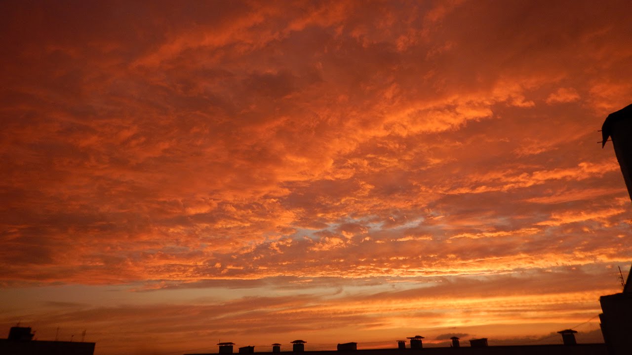 Кровавый закат Bloody sunset