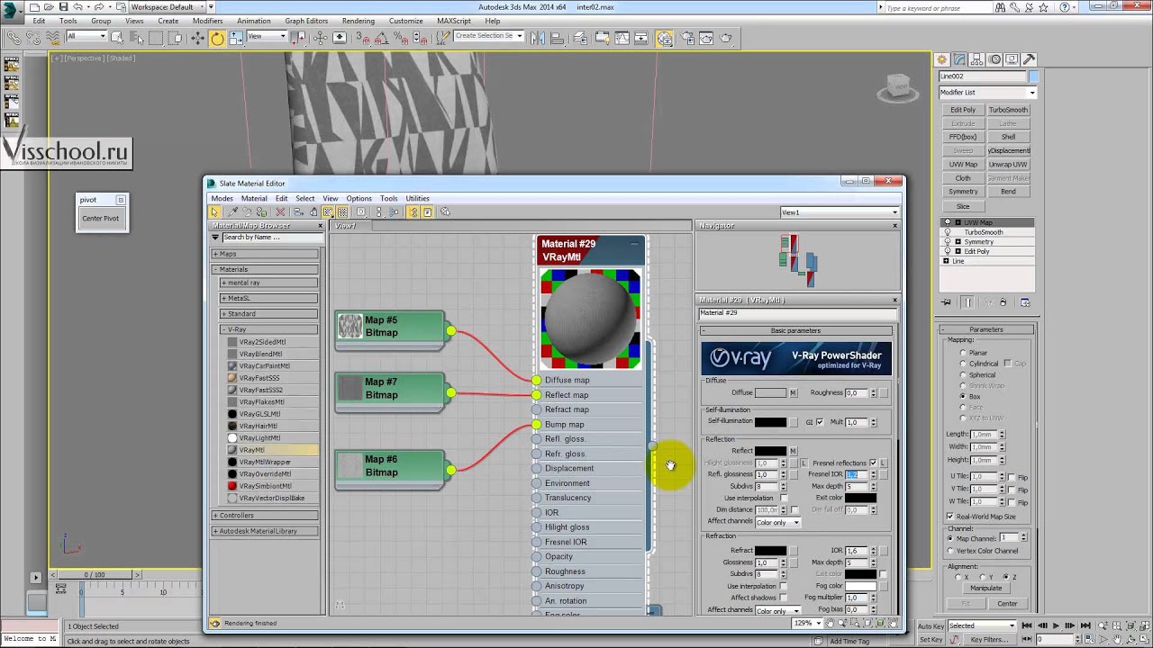 Уроки 3d max - вебинар 3 - текстуринг в 3Ds Max процедурные карты фотометрические источники света