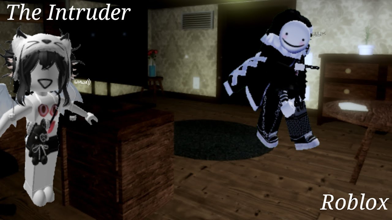 играем в злоумышленника с Чияки   The Intruder Roblox 