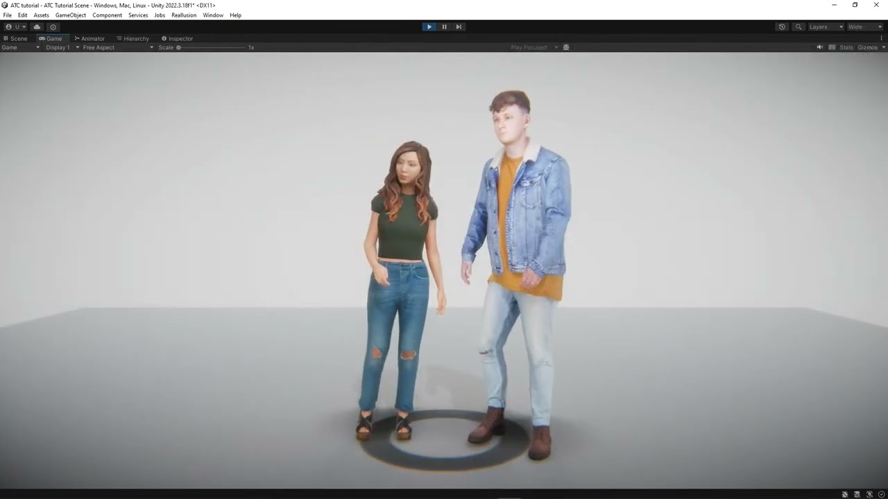 Автоматическая настройка и импорт анимации в Unity