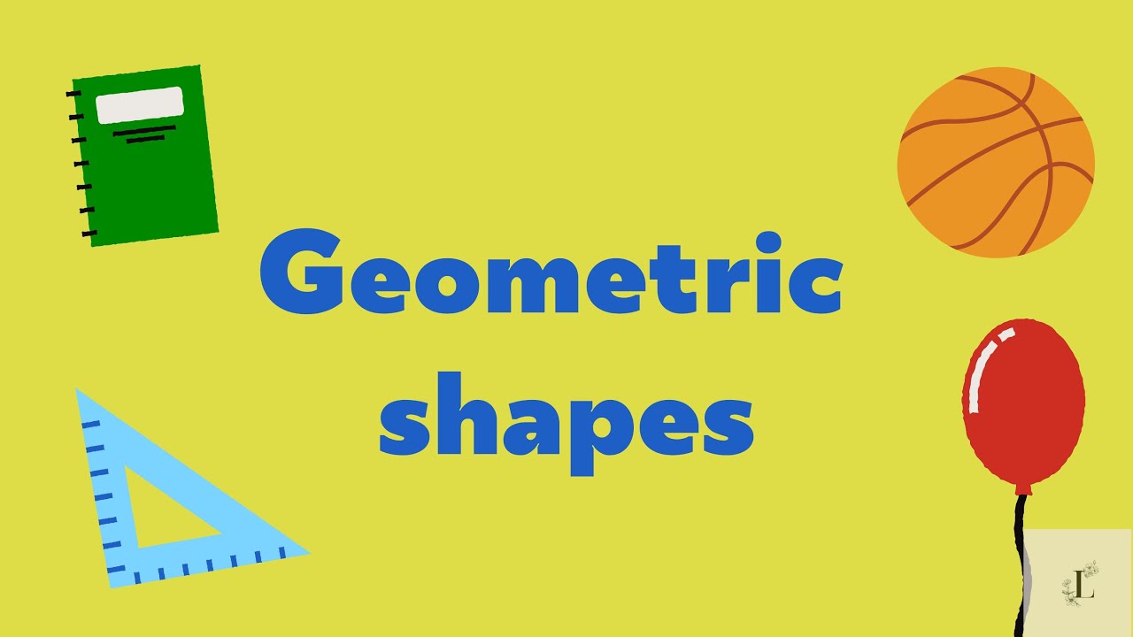 Английский язык для детей: Геометрические ФИГУРЫ. English For Children: Geometric Shapes