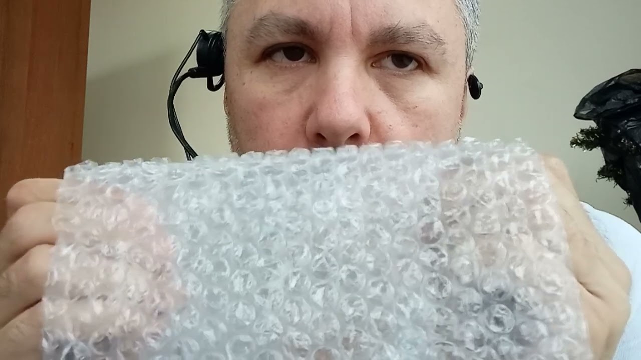 ASMR. РАССЛАБЛЯЮЩИЙ ЗВУК ОБЁРТОЧНОЙ ПЛЁНКИ РЕЛАКС