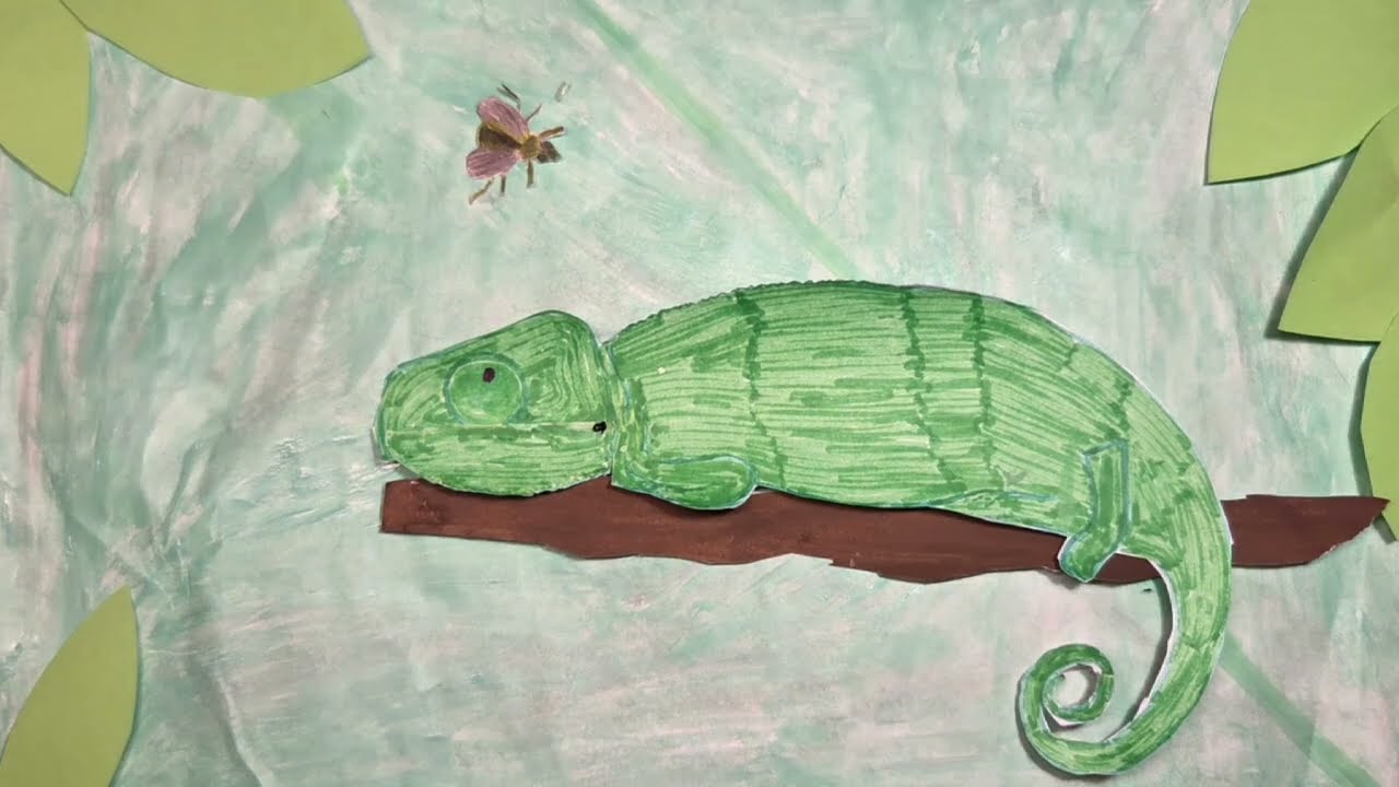 Ящерицы - Перекладная анимация