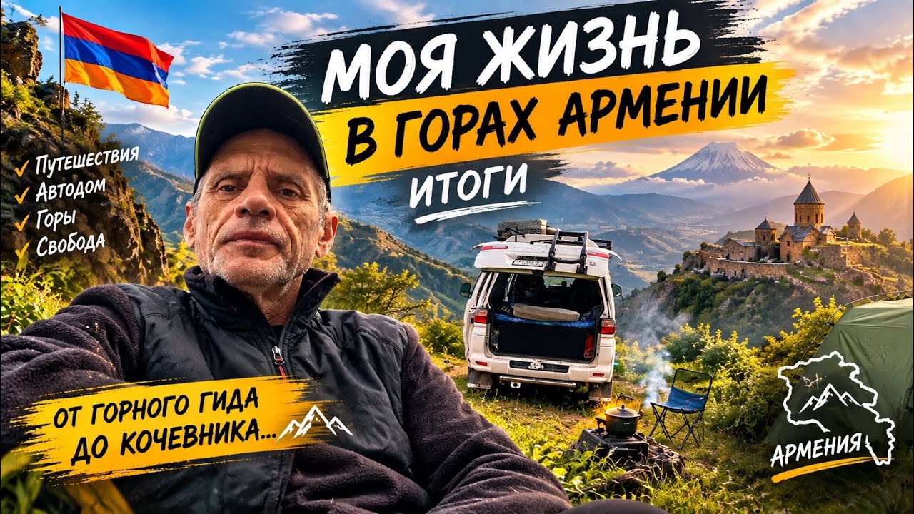 2 месяца кочевой жизни в горах Армении  честные итоги