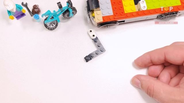 LEGO City Фургон для приключений на горном велосипеде 60512 260 деталей Пошаговые инструкции по