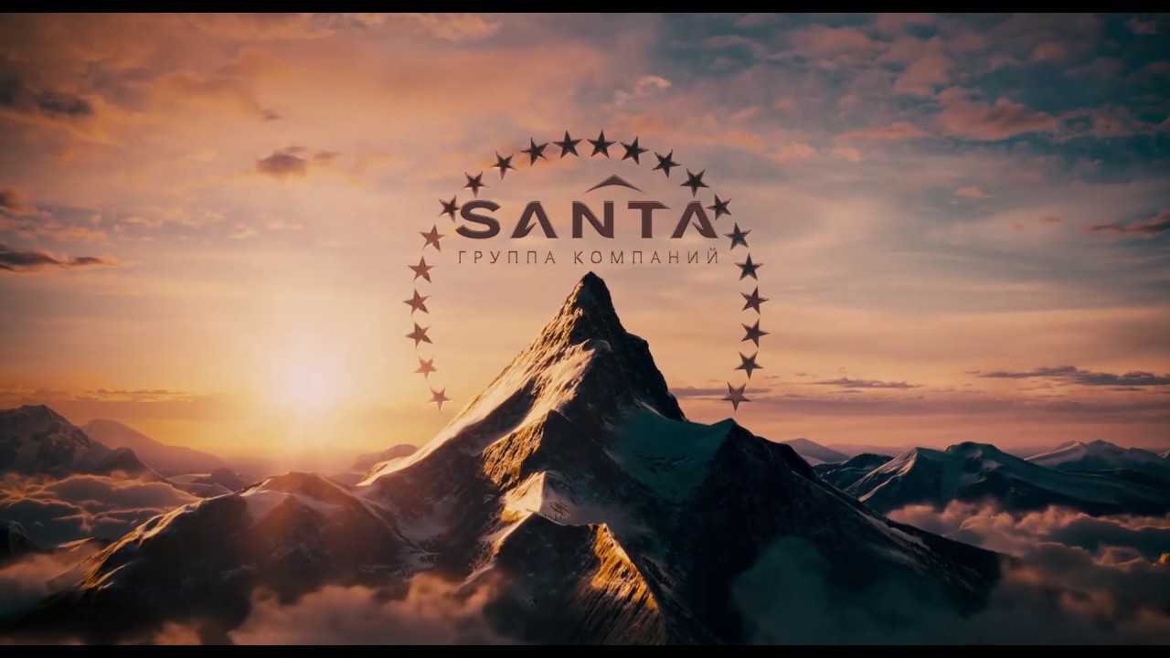Paramount santa - заставка для корпоративного ролика