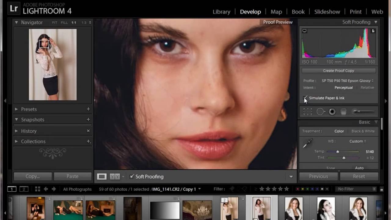 Lightroom 4. Урок 3. Функция Soft Proofing - оценка напечатанного изображения. Евгений Карташов