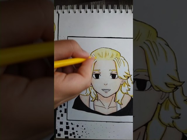 рисую Майки Токийскии мстители.