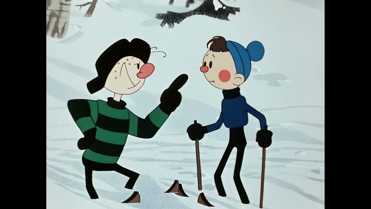 Снежные дорожки 1963. 1080p. Реставрация.