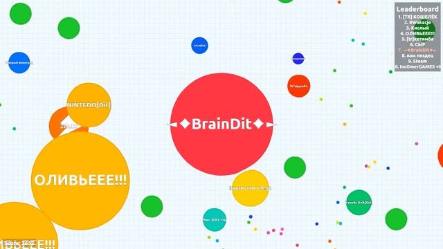 Agario - САМАЯ ВЕСЕЛАЯ СХОДКА