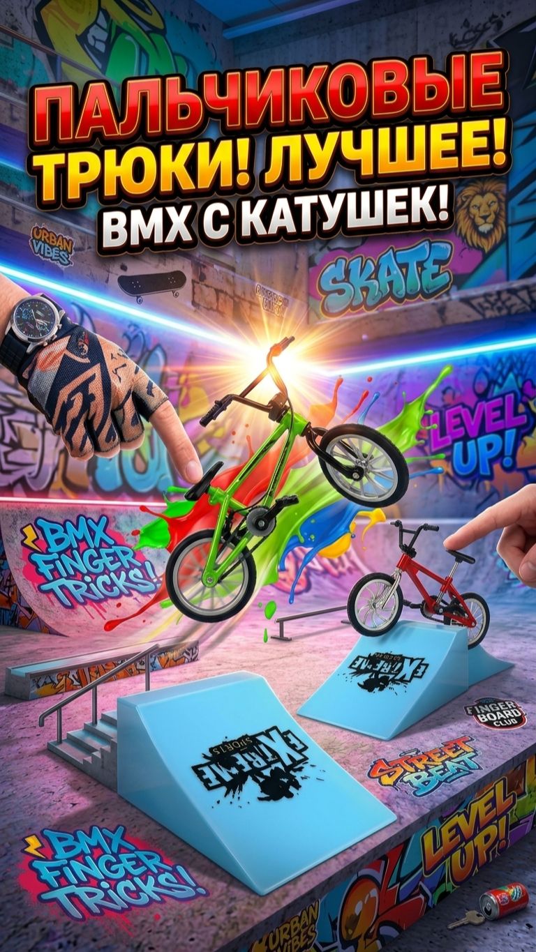 Трюковой Фингер BMX для пальцев