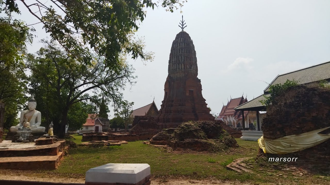 Cупфанбури. просто развалины ч.4 улицы, дворик สุพรรณบุรี Suphanburi