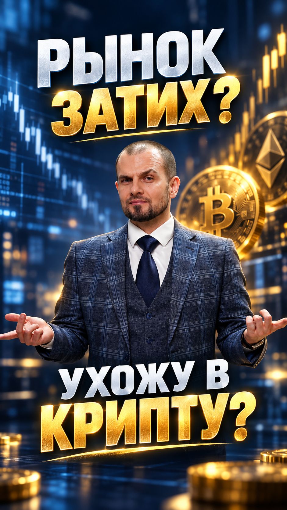 Рынок больше не даёт сделок? Почему трейдер переключается на крипту и NASDAQ