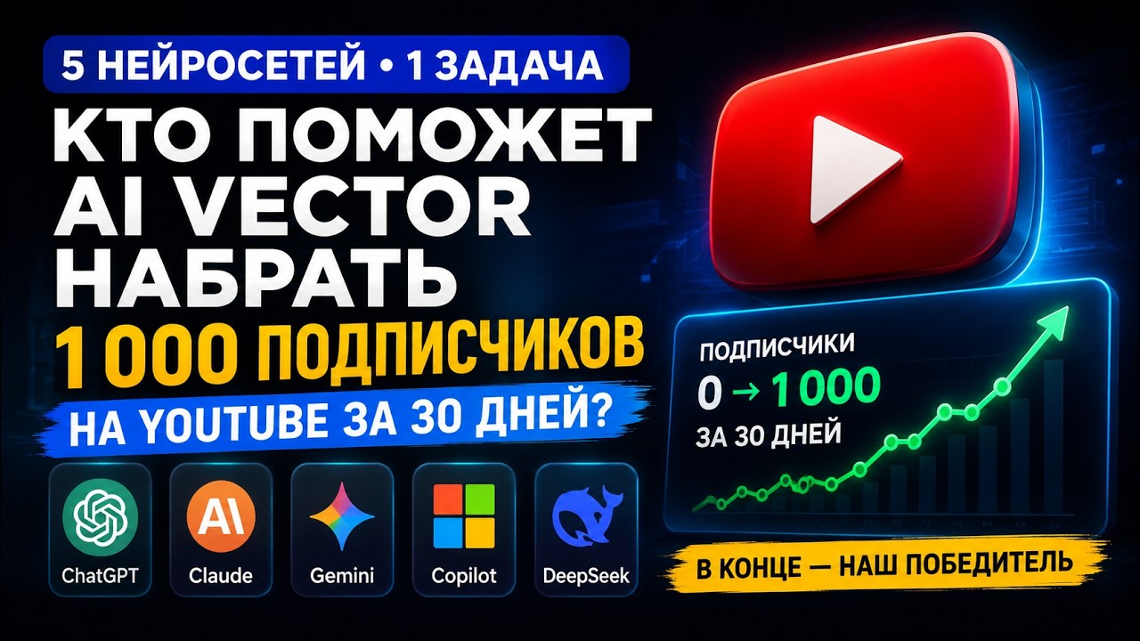 5 ИИ решили как мне развивать AI Vector. Я проверю их советы