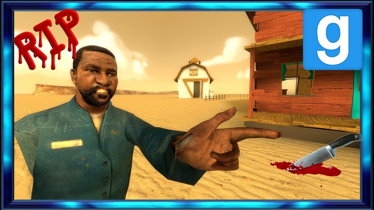 Лысые и негры всегда убийцы!!! Murder в Garry's Mod